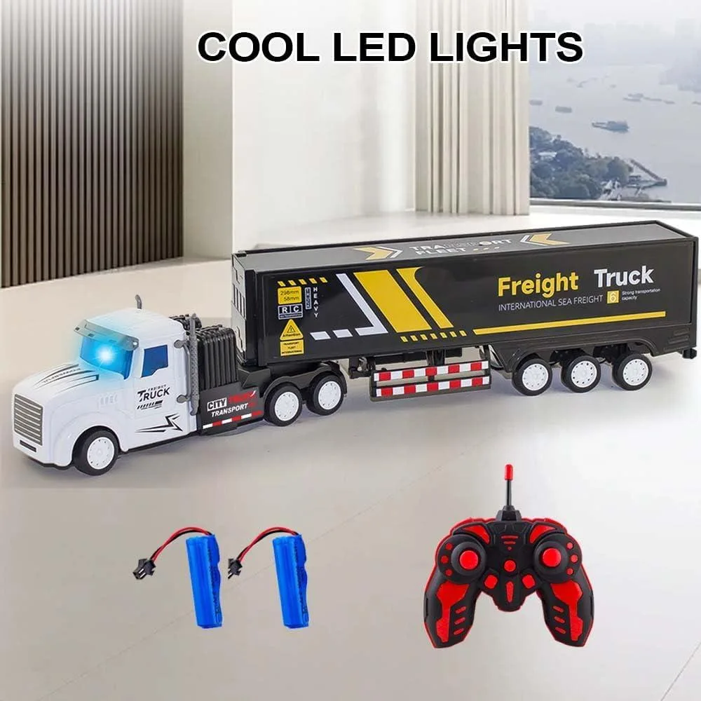 usbroway usbroway 1:32 RC Semi Truck Toy 17.3" with 2 Batteries — product photo