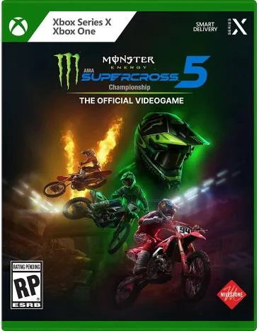 Deep Silver Inc. Deep Silver Inc. 1079241 Monster Energy Supercross 5 xbox one video game — product photo