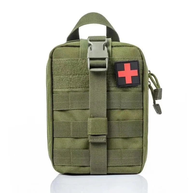 Universal Universal Tactical First Aid Pouch Green 20.5cm H 15cm W 10cm D 600D Polyester — product photo