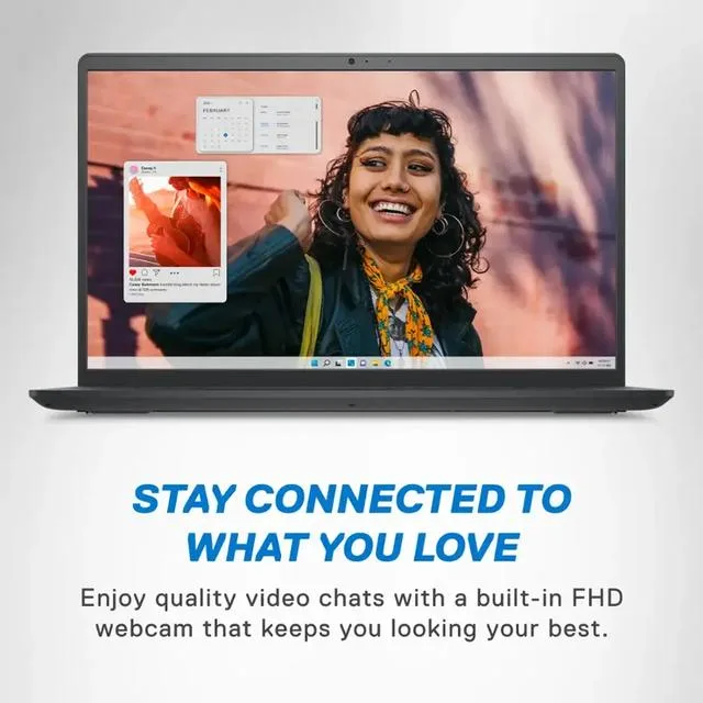 DELL DELL Inspiron 3535 15.6" FHD Touch AMD Ryzen 7 7730U 32GB 1TB NVME business laptop — product photo