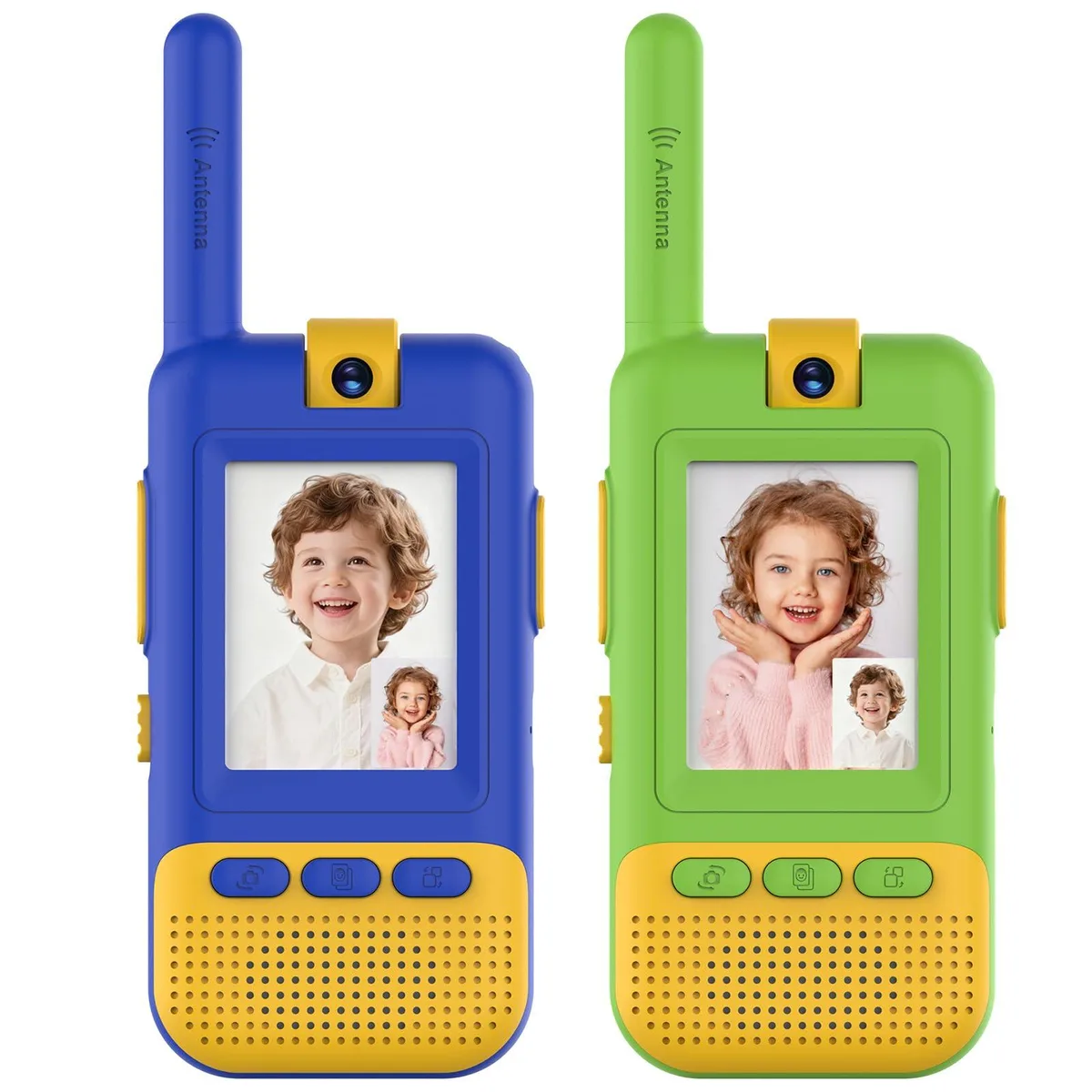  Kael VWT-26 Video Walkie Talkies 2 Pack 1000mAh Rotatable HD Camera — product photo