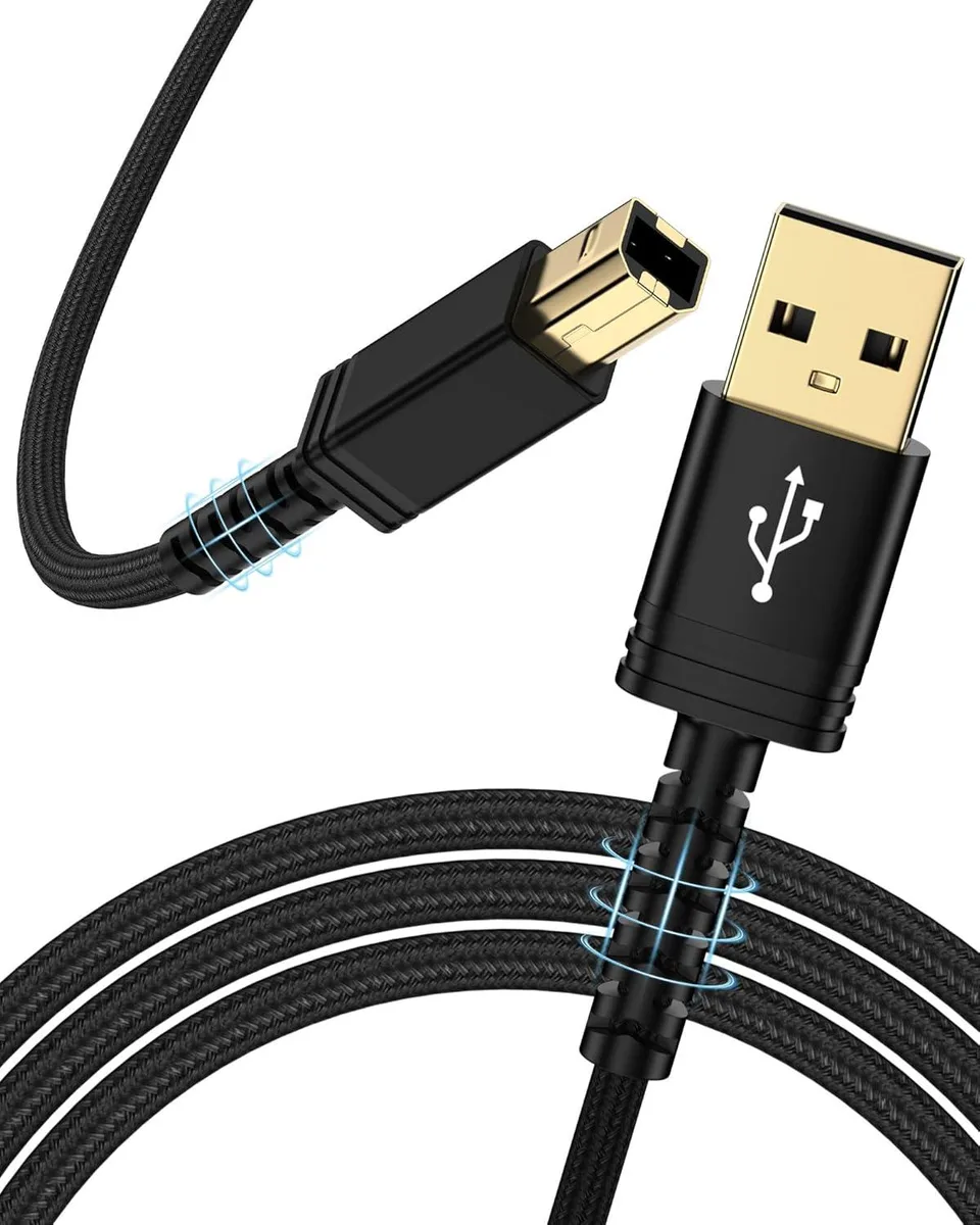 miqpower miqpower USB 2.0 Type A Male to B Male cable 6FT — product photo