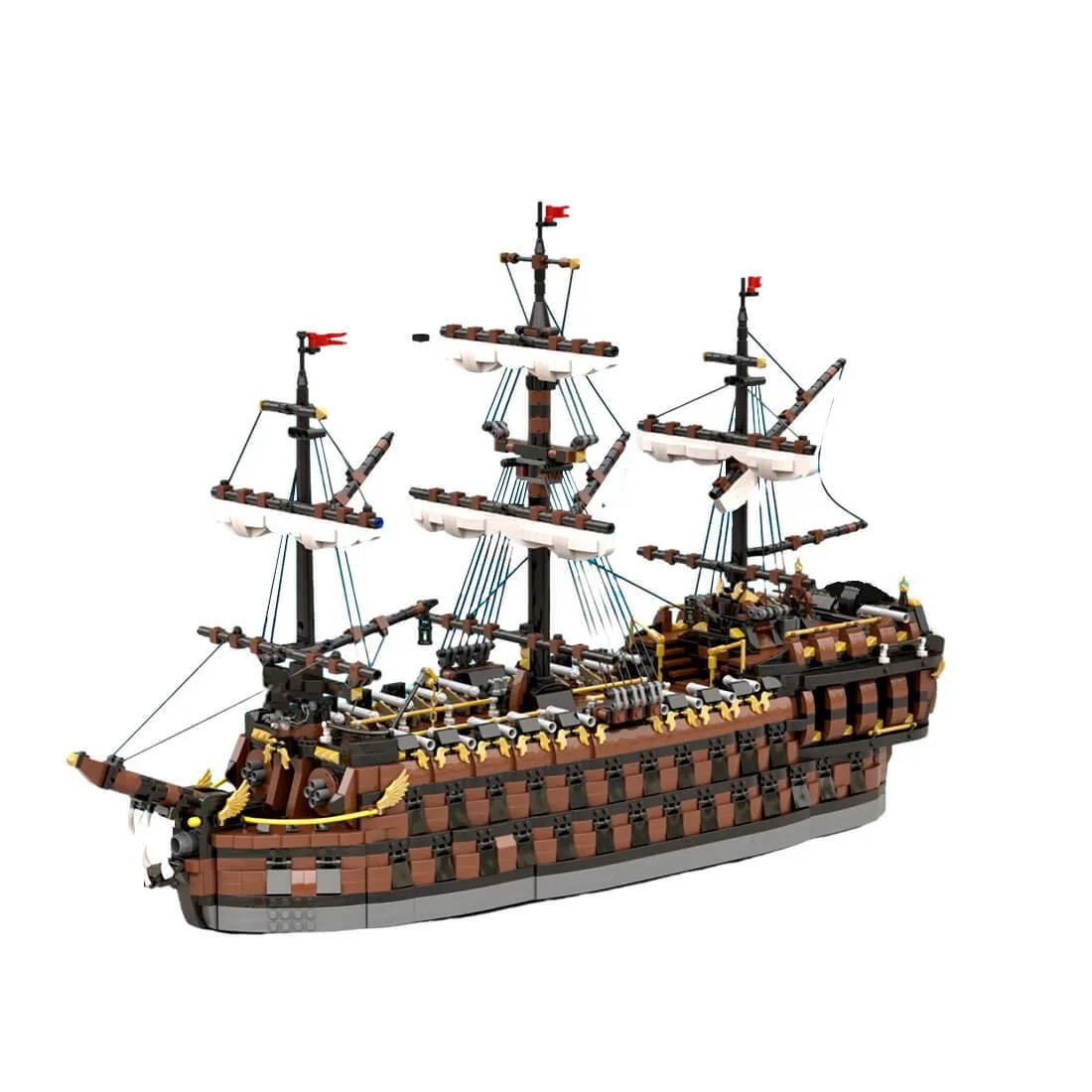 ZITIANYOUBUILD ZITIANYOUBUILD MOC-160411 Pirate Ship 5956PCS Educational Building Set — product photo