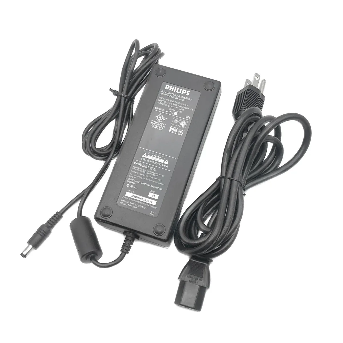 Philips Philips EADP-45AB 45W 16V 2.82A power adapter — product photo