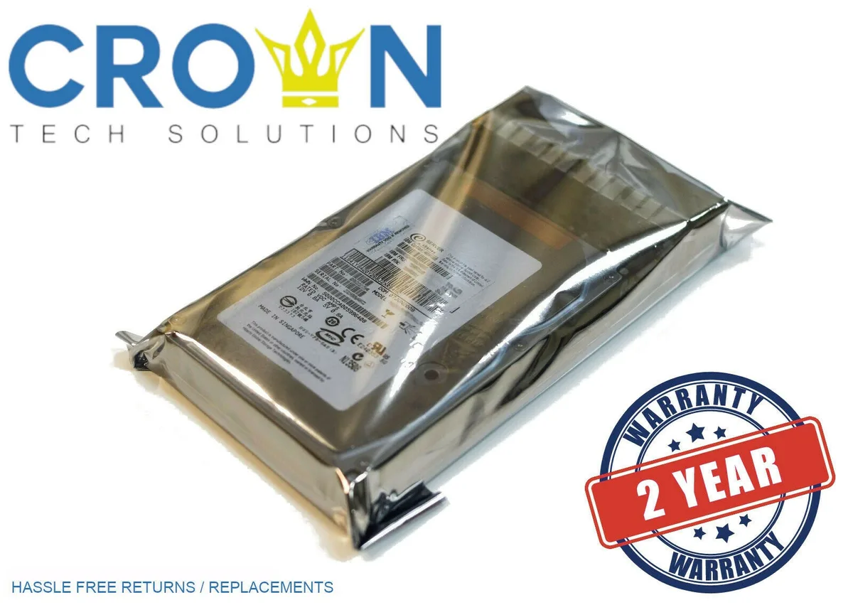 IBM IBM 49Y6102 49Y6103 49Y6106 600GB 15K 6G 3.5" G2HS LFF SAS internal hard drive — product photo