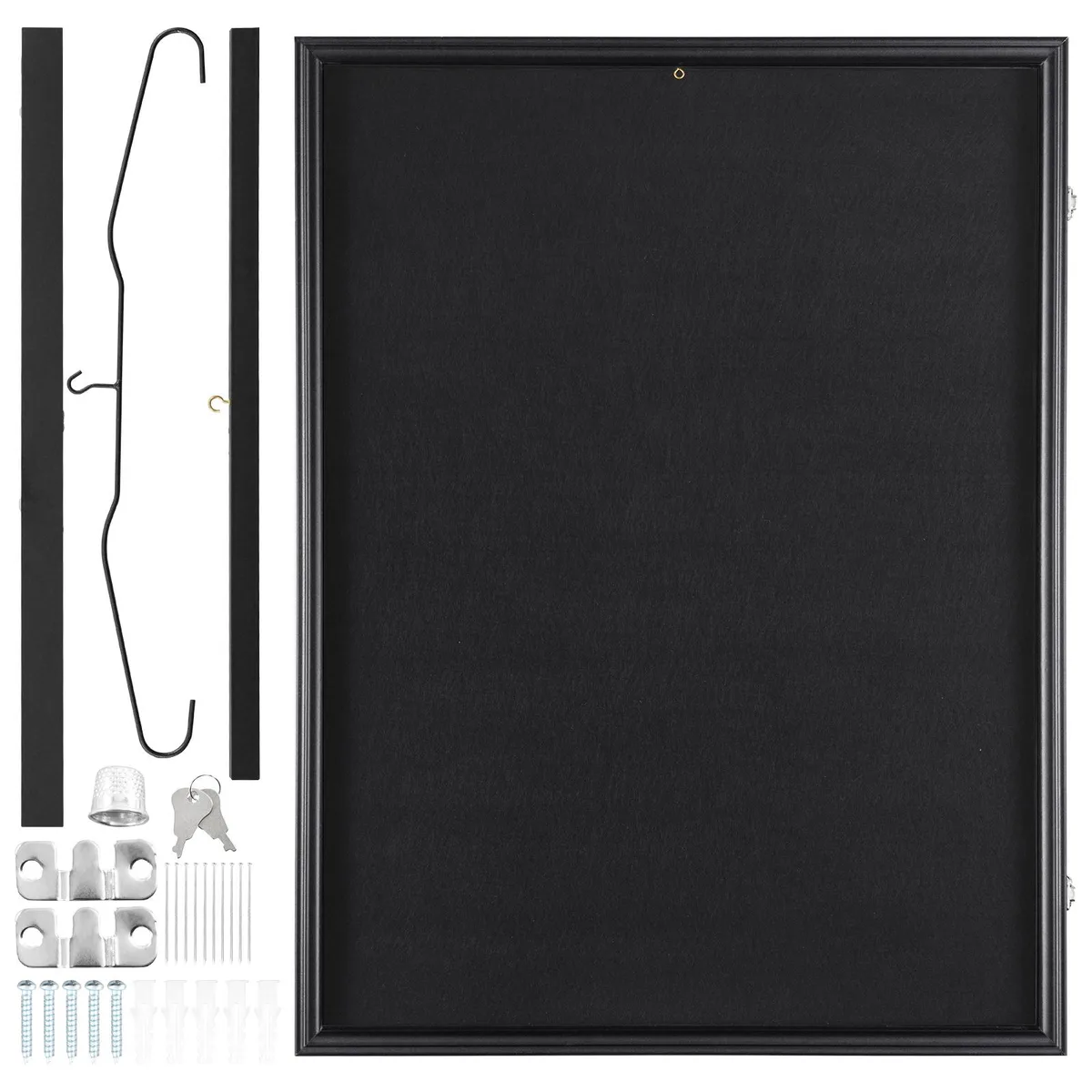 VEVOR VEVOR Jersey Display Frame 24 x 32 x 1.5 in Matte Black — product photo