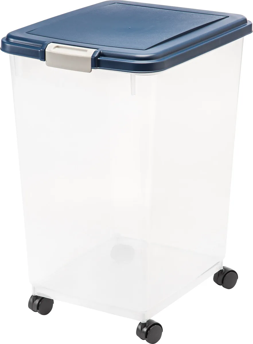 IRIS USA, INC. IRIS USA, INC. 69 Quart Airtight Pet Food Container Blue — product photo