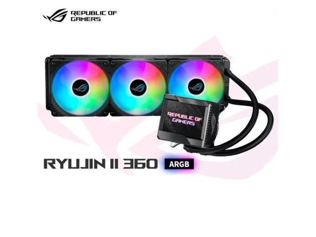 ASUS ASUS ROG RYUJIN II 360 ARGB liquid cooler 3.5" LCD — product photo