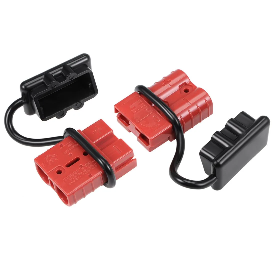 Unique-Bargains Unique-Bargains 6 AWG 50A Quick Connect Kit Red 2pcs — product photo