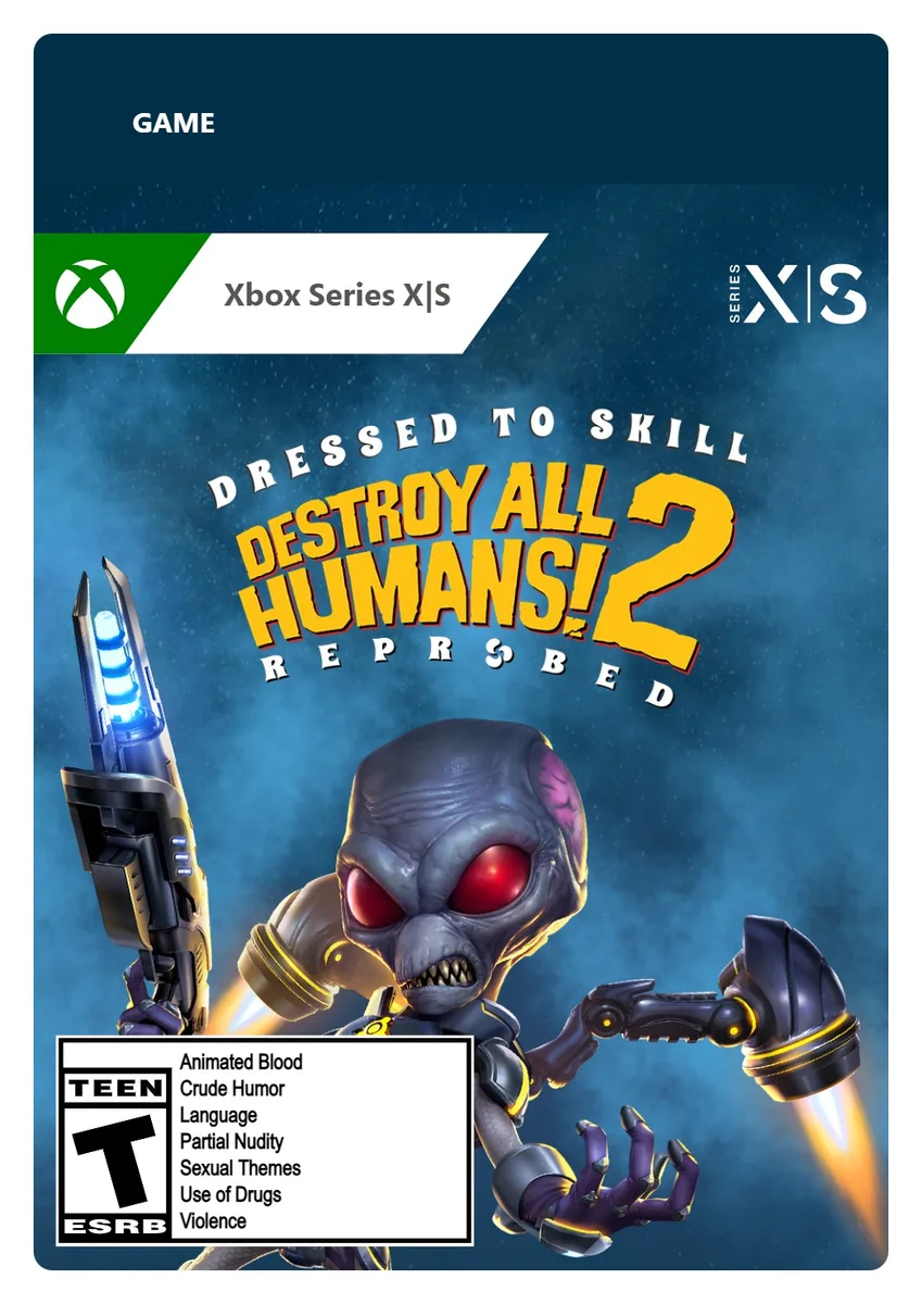 THQ THQ G3Q-01411 Destroy All Humans! 2 Reprobed Dressed to Skill Edition downloadable game — product photo