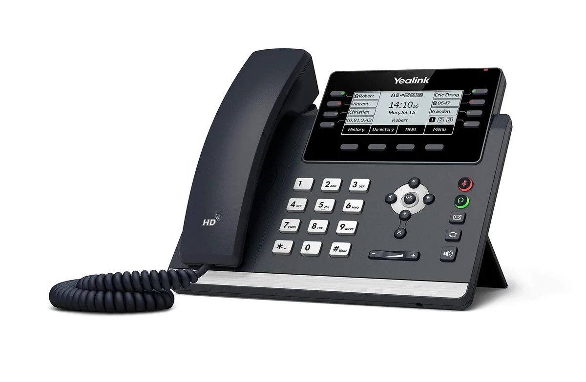 Yealink Network Technology Co., Ltd Yealink Network Technology Co., Ltd SIP-T43U VoIP 3.7-inch screen 12 lines — product photo