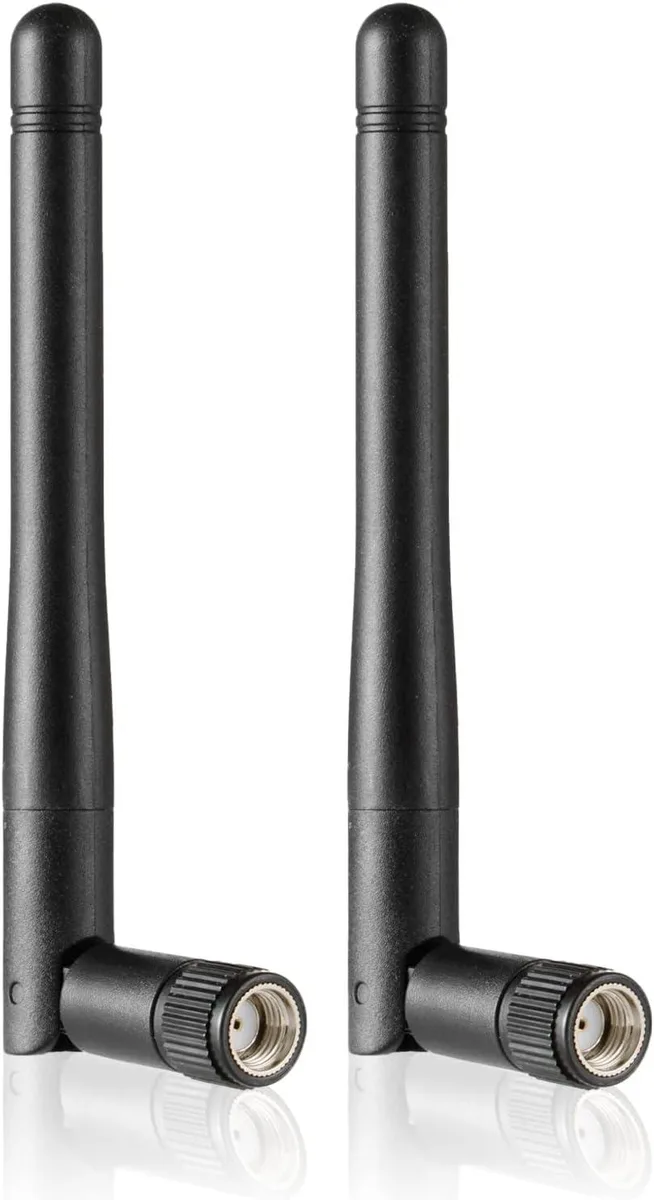 BFKK BFKK Dual Band WiFi 2.4/5.8 GHz 7 dBi RP-SMA 19 cm 2-Pack Short Antenna — product photo