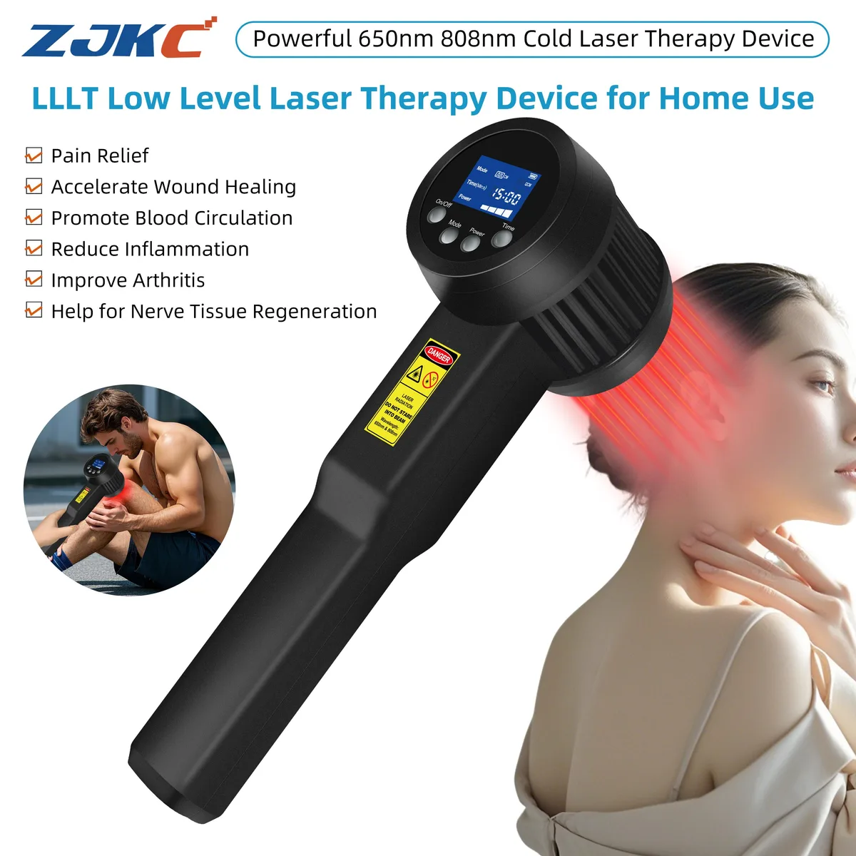 ZJKC ZJKC LRP3000 808nm 650nm Home Health Care — product photo