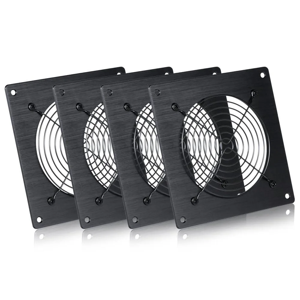 TAURKENAM TAURKENAM 120mm Ventilation Grille Kit (4 Pack) server rack — product photo