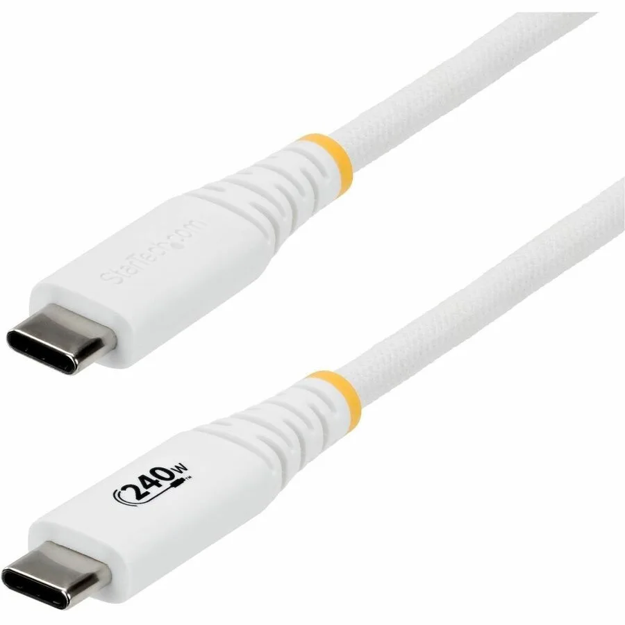 STARTECH STARTECH 10ft 3m USB-C Charging Cable 240W PD White — product photo