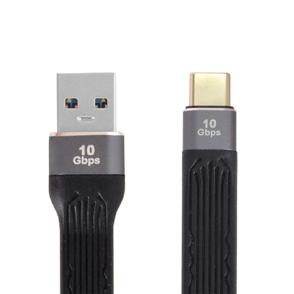 Fervit Fervit 10Gbps USB 3.1 Type C to USB 3.0 Type A Flat Slim FPC Cable 13cm — product photo