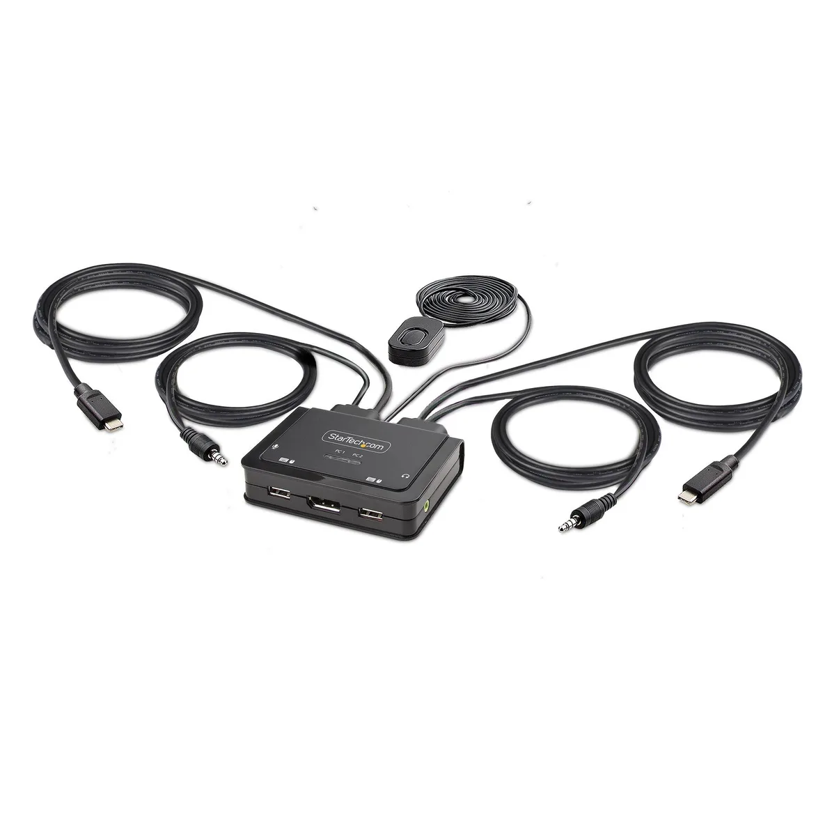 STARTECH STARTECH C2-D46-UC2-CBL-KVM 2-Port USB-C Cable KVM Switch 4K 60Hz — product photo