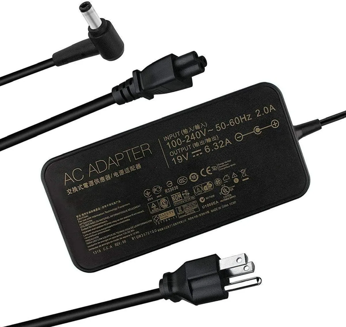 ARCTIC ARCTIC 120W 19V 6.32A Laptop Charger 2 in 1 accessory — product photo