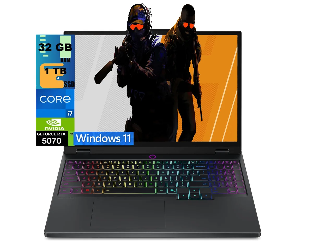 Lenovo Lenovo Legion 5i 15 Gaming Laptop i7-14700HX RTX 5070 32GB 1TB 15.1" OLED 165Hz — product photo
