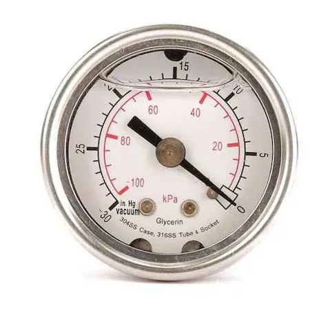 Value Brand Value Brand Pressure Gauge Liquid Filled 1-1/2 In — product photo