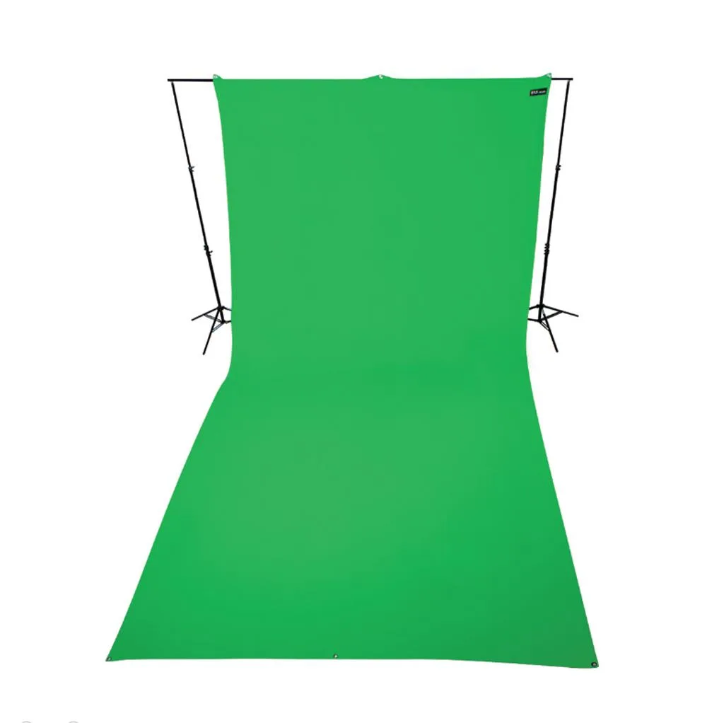 Westcott Westcott Wrinkle-Resistant Cotton Studio Backdrop Chroma Key Green 9 x 20 ft — product photo