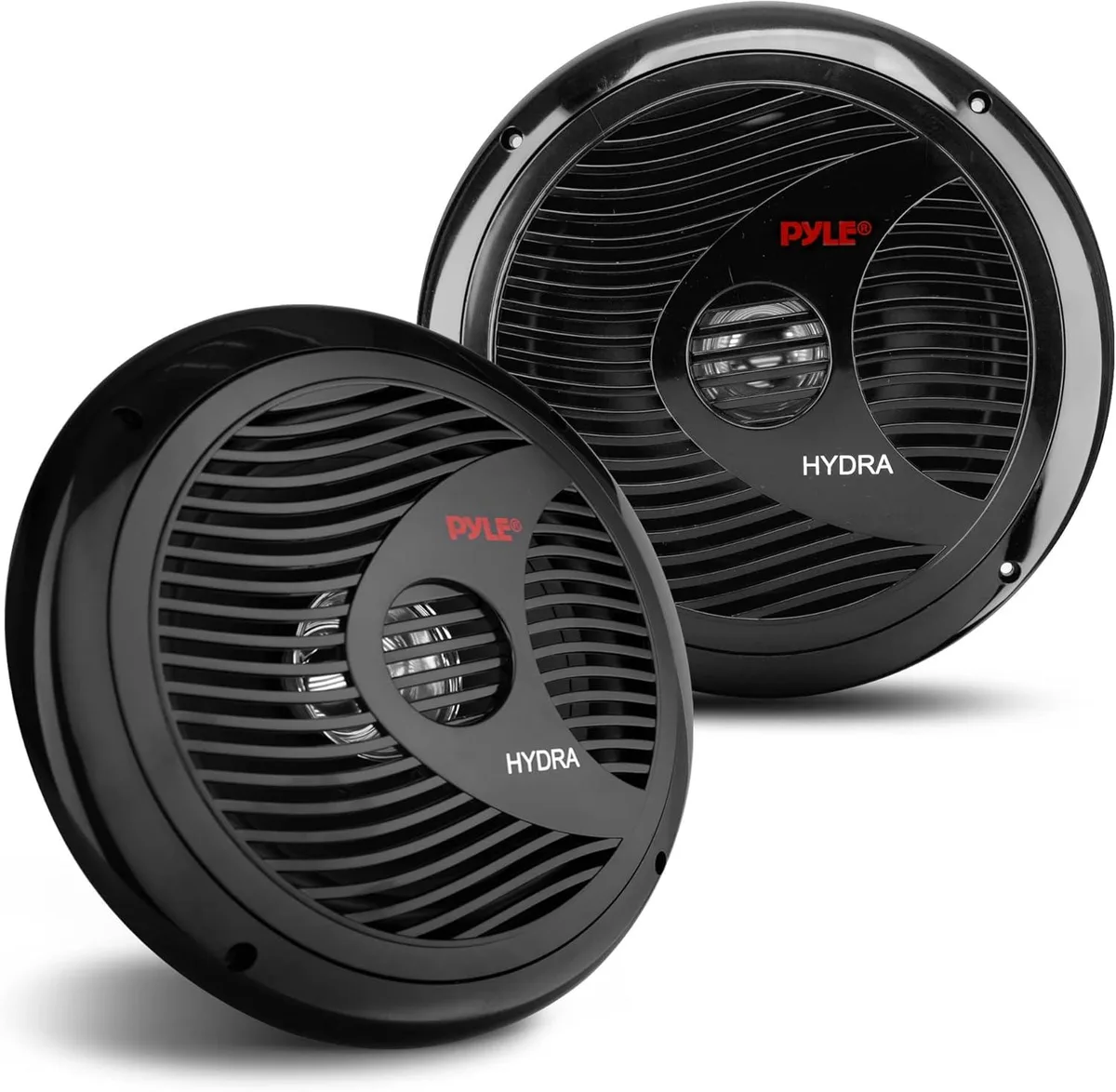 Pyle Pyle PLMR80B 8" marine car speakers 180W max 90W RMS 4Ω 91dB 40Hz–18kHz black — product photo