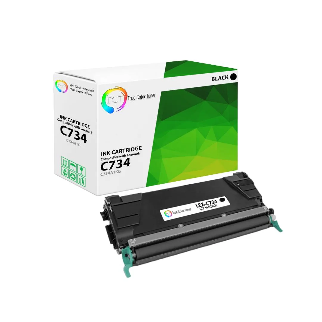 TCT TCT C734A1KG Black toner cartridge 8000 pages — product photo
