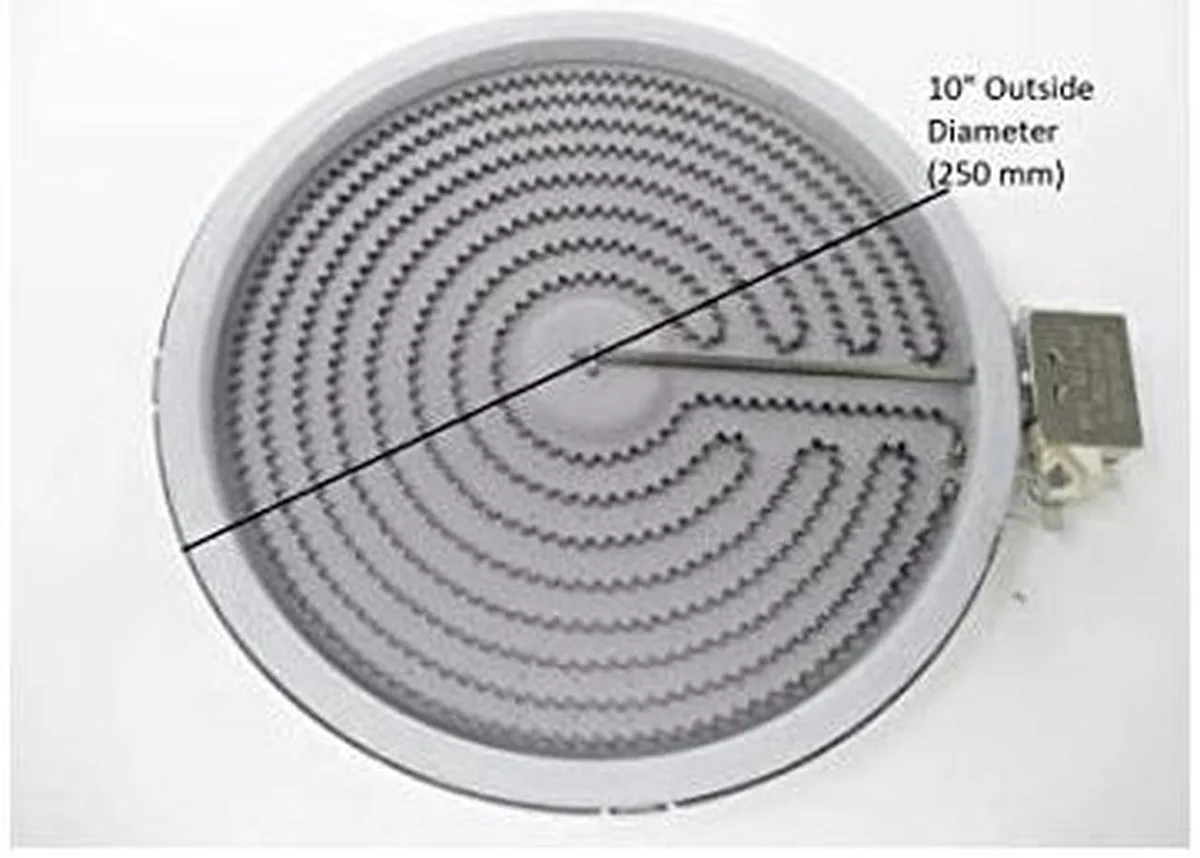 LG Electronics LG Electronics MEE62385101 10" Radiant Surface Heating Element 2500w appliance part — product photo