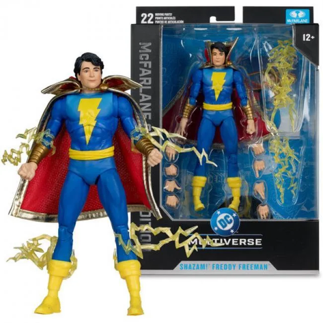 McFarlane Toys McFarlane Toys 17564 DC Multiverse Collector Edition 55 Shazam Freddy Freeman 7in action figure — product photo
