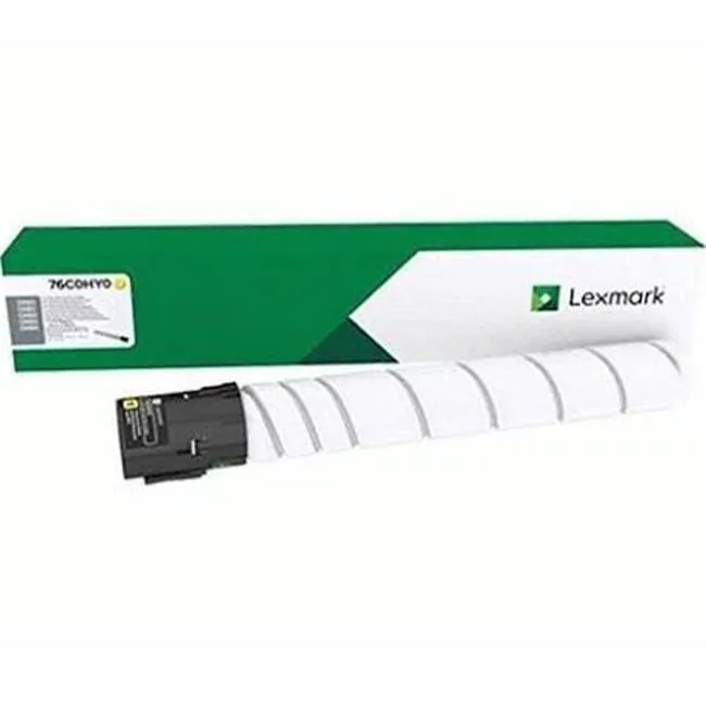 Lexmark Lexmark 76C0HY0 Yellow High Yield Toner Cartridge 34000 Pages — product photo