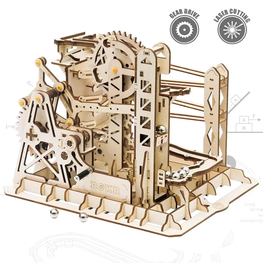 ROKR ROKR Marble Explorer LG503 3D Wooden Jigsaw Puzzle 260 Pieces Stem Toy — product photo