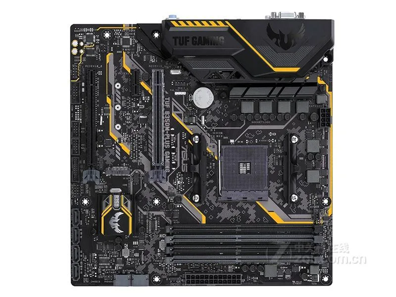ASUS ASUS TUF B350M-PLUS GAMING AM4 B350 DDR4 64GB Micro ATX Motherboard — product photo