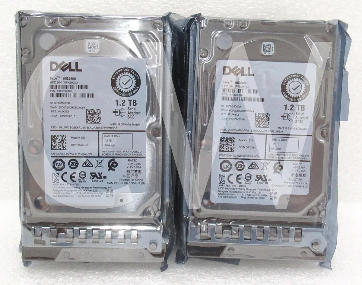 DELL DELL ST1200MM0099 1.2TB 10000RPM SAS 12Gbps 2.5" internal hard drive — product photo