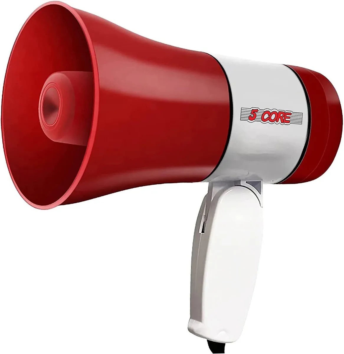 5 Core Inc. 5 Core Inc. 138 RU Megaphone Bullhorn 20W 400m Siren Recording Strap — product photo