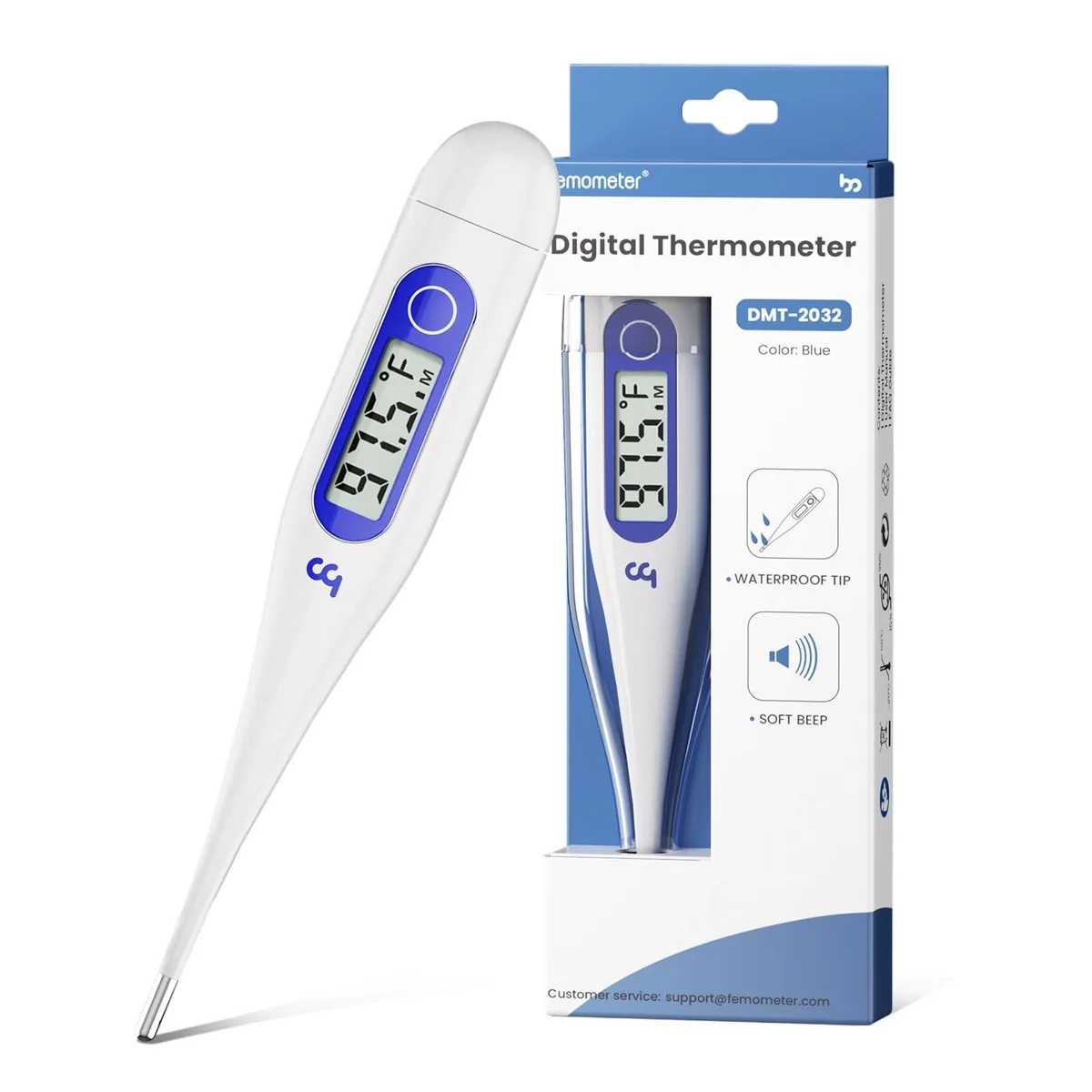  Femometer Digital Thermometer Klein Blue — product photo