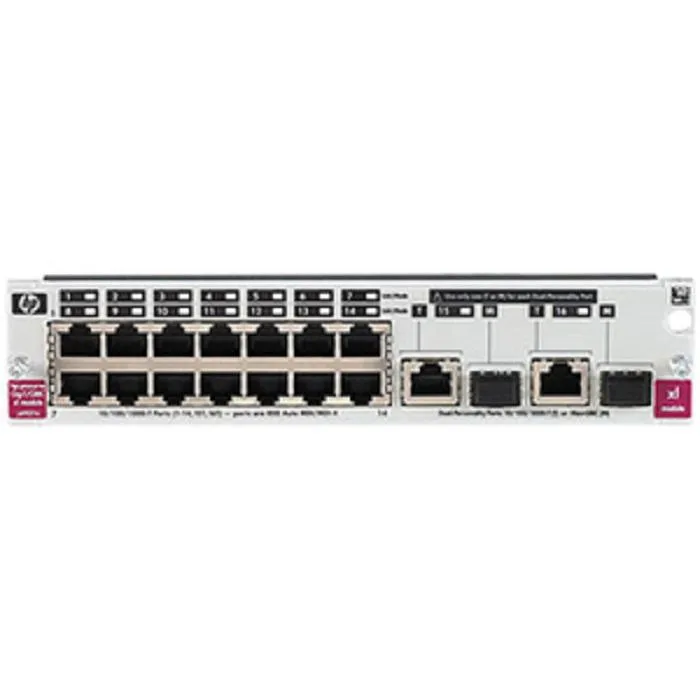 HPE HPE JC094A 16-port Gigabit Switch Module — product photo