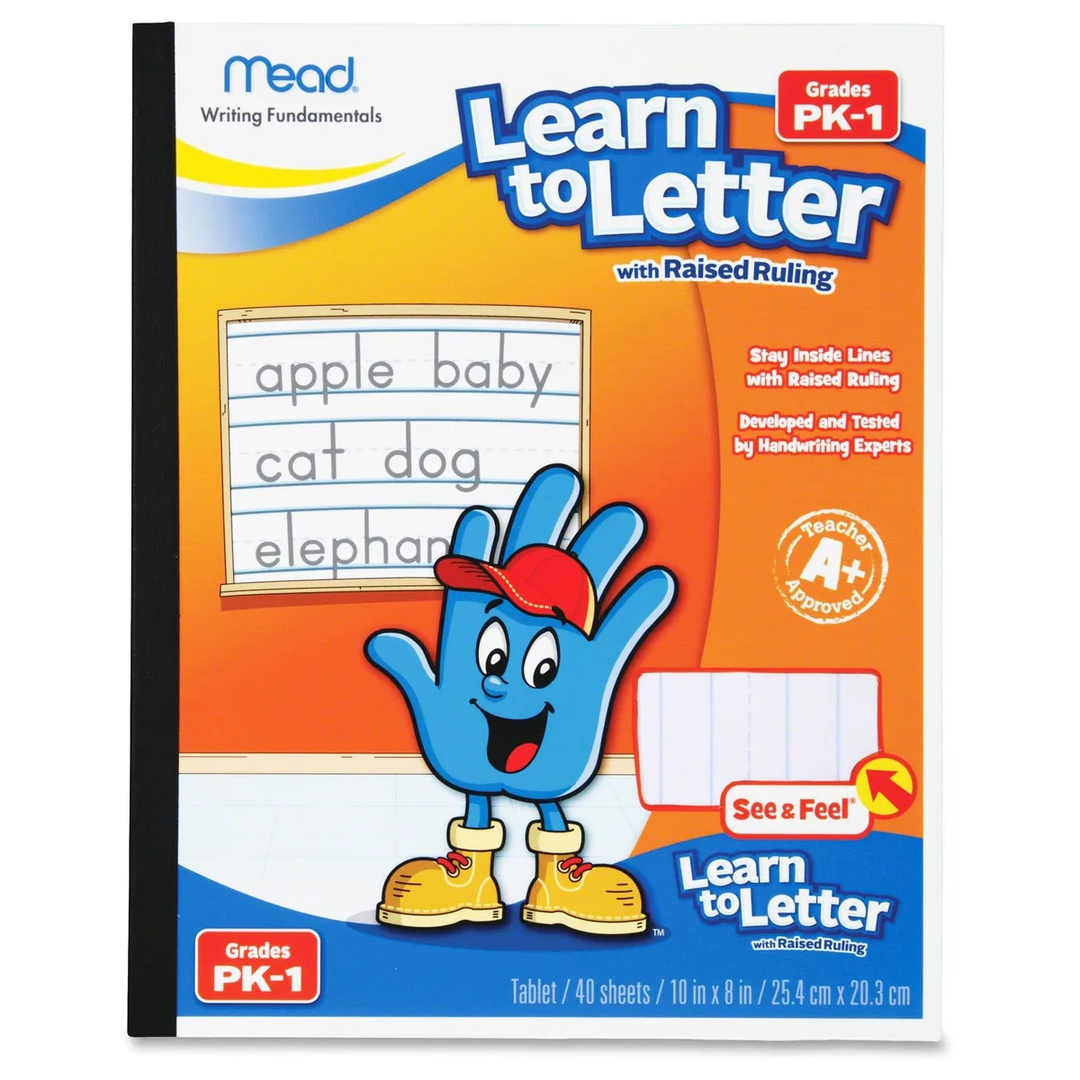 Mead Mead 48122 Learn To Letter Writing Book — product photo