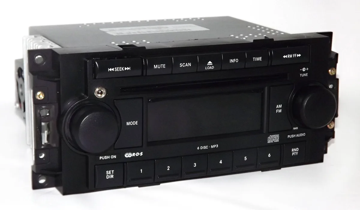 1 Factory Radio 1 Factory Radio RAQ 2004-2010 6-Disc CD Receiver with Aux Input — product photo