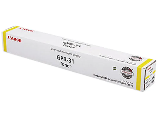 Canon Canon 2802B003AA GPR-31 Yellow Toner Cartridge 27000 Pages — product photo