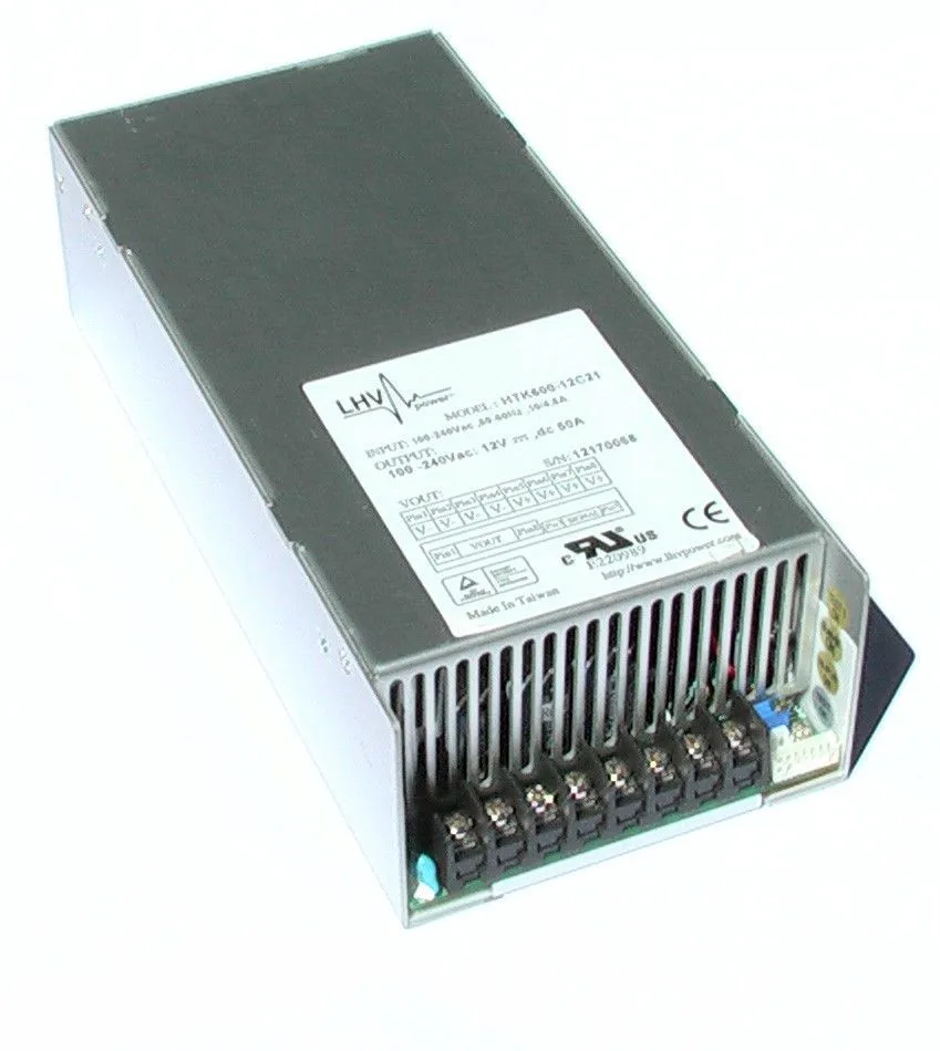 LHM LHM HTK600-12C21 600 W 12 V 50 A power supply — product photo