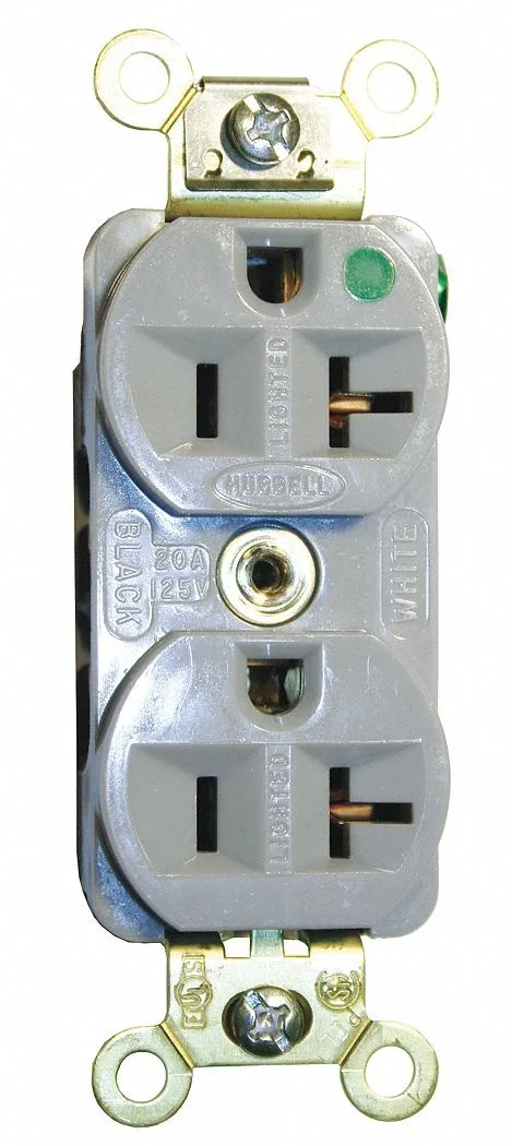 Hubbell Incorporated Hubbell Incorporated HBL8300ILGY dimmer switch, Gray — product photo