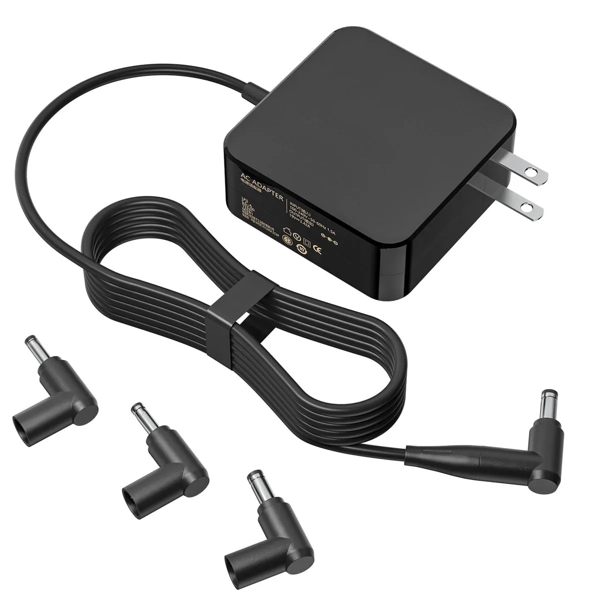  DELL 85W Laptop AC Adapter 19V 3.42A 4.5×3.0mm 4.0×1.35mm 5.5×2.5mm — product photo