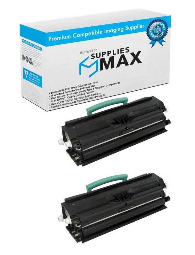 SuppliesMax SuppliesMax Lexmark E260A21A_2PK 2-pack toner cartridge — product photo