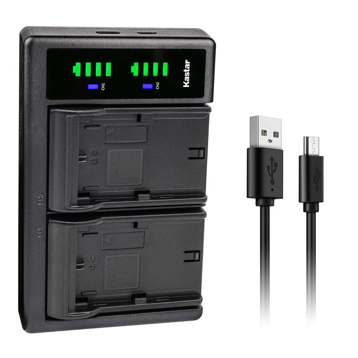 Kastar Kastar LP-EL LTD2 Dual USB Charger for Canon LP-EL Battery — product photo