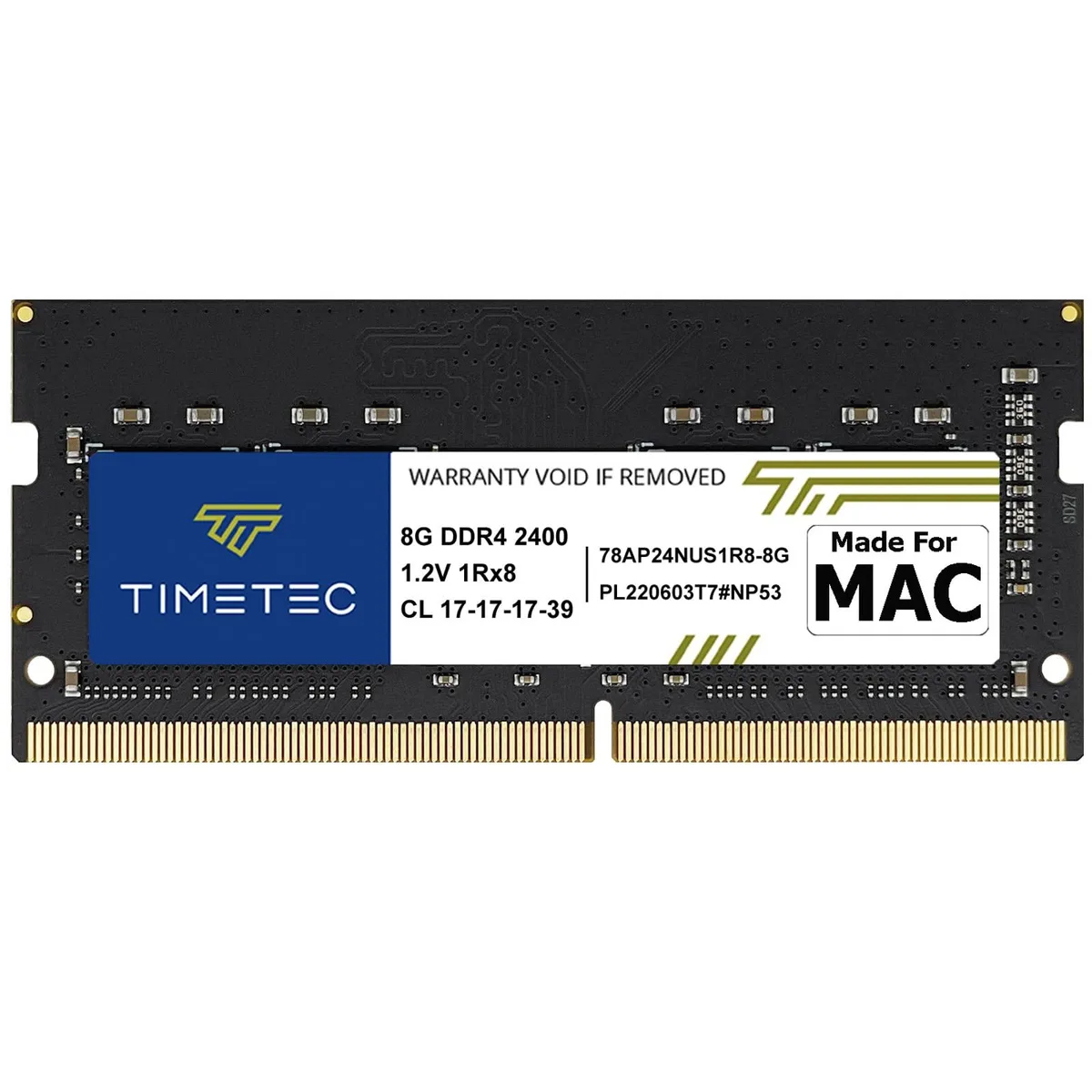 Timetec Timetec MR-H8GD424S2E 8GB DDR4 2400 CL17 SODIMM laptop RAM — product photo