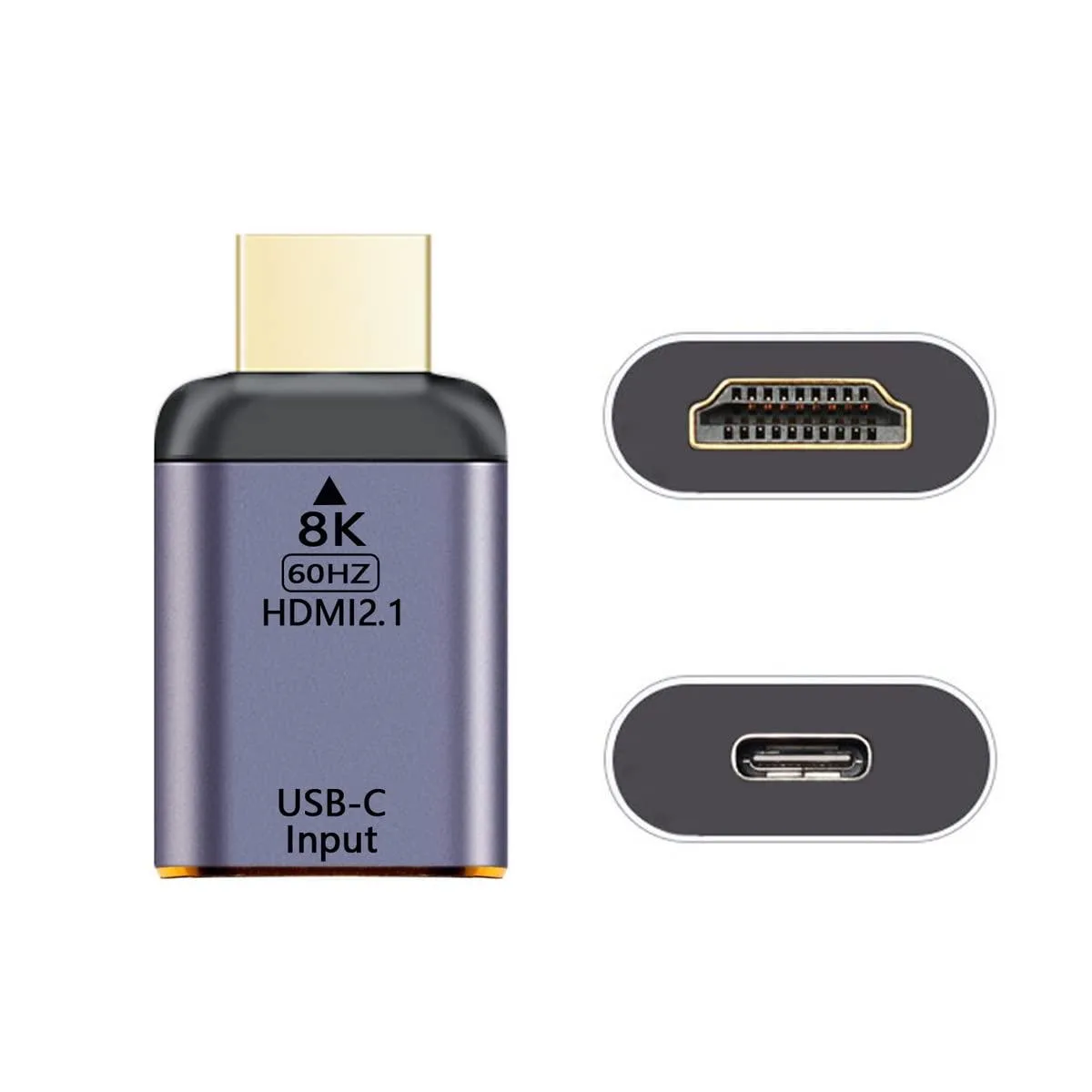 Fervit Fervit USB-C Female to HDMI Adapter 8K 60Hz 4K 120Hz — product photo