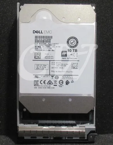 DELL DELL HUH721010AL5200 10TB 7200 RPM 12Gb/s SAS 3.5" accessory — product photo