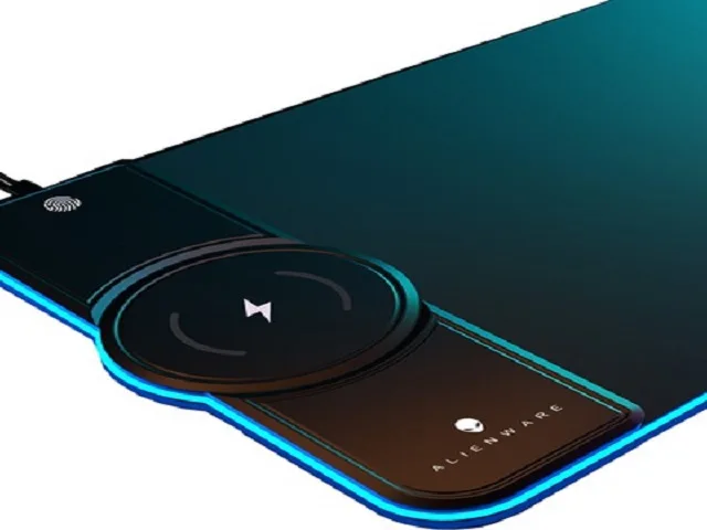 JoJo Electro JoJo Electro Illusion Fabric Mouse Pad 800×300mm 15W Wireless Charging QC3.0 Black — product photo