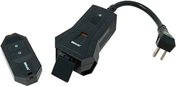 TAURKENAM TAURKENAM 50125WD Wireless Remote Control Outlet Kit power adapter — product photo