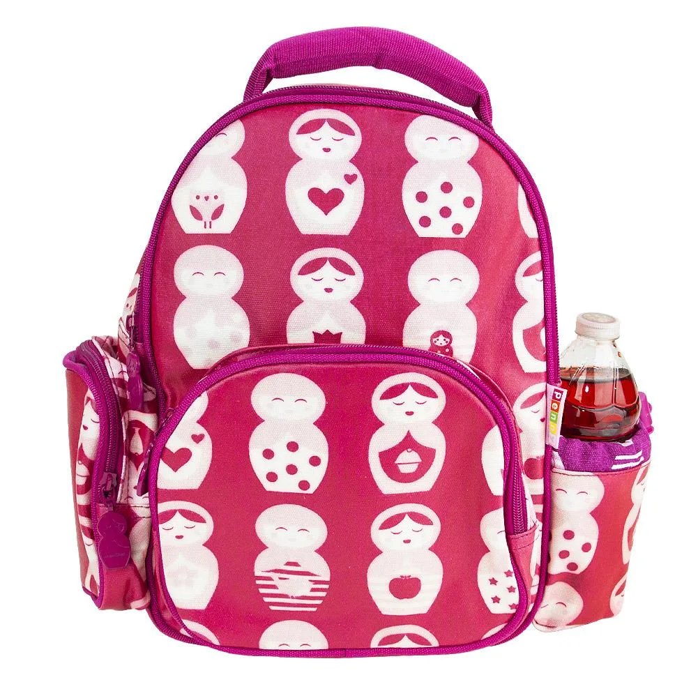 Penny Scallan Penny Scallan Medium Backpack Pink Russian Doll bag — product photo